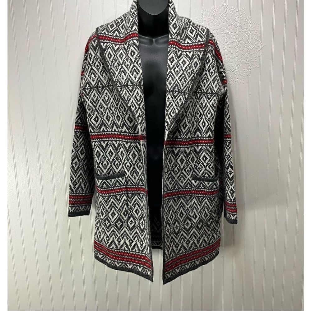 ASPEN Wool Blend Long Cardigan